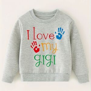 Inktastic I Love My Gigi Toddler Sweatshirt Size 12 Months